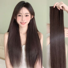 假发三片装接发片长直发仿真蓬松增发量一片式补发片网红