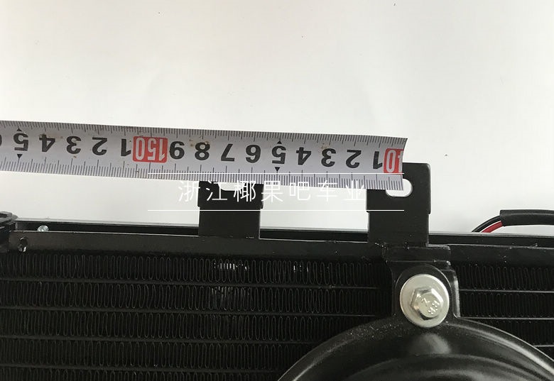 ATV off-road motorcycle accessories: Big Bull, Big Hummer, ATV water-cooled engine radiator fan, water hose, water tank