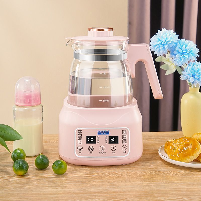 Hemisphere Baby Constant Temperature Milk Regulator Electric Kettle Glass Kettle Intelligent Insulation Boiling Water for Making Tea and Milk