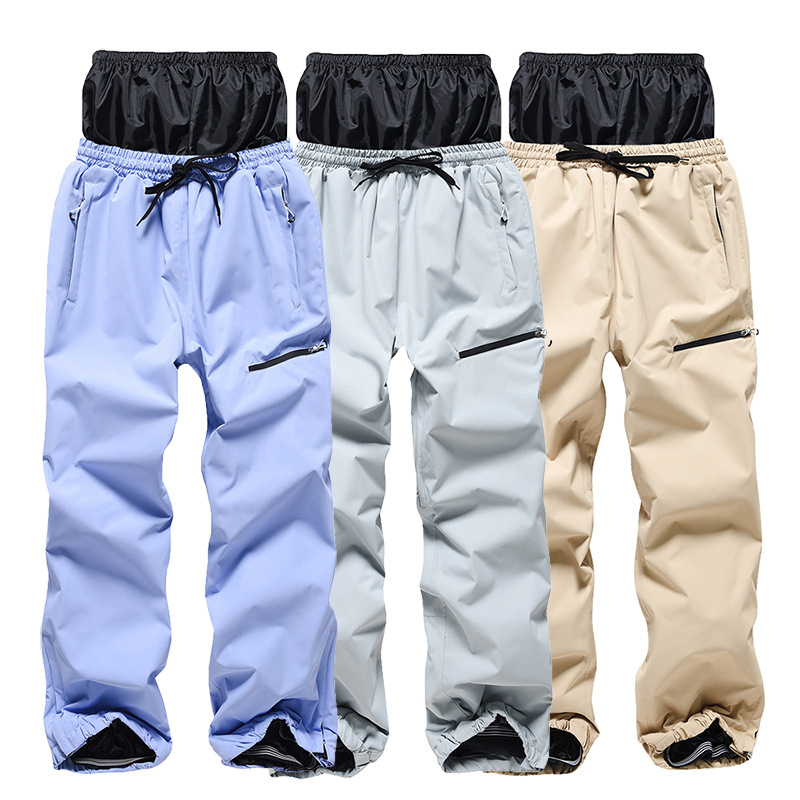 Damenbekleidung Skihose im neuen Stil für Herren und Damen im Winter, winddicht, wasserdicht, warme Skihose für Einzelbrett, Doppelbrett_voghion.com