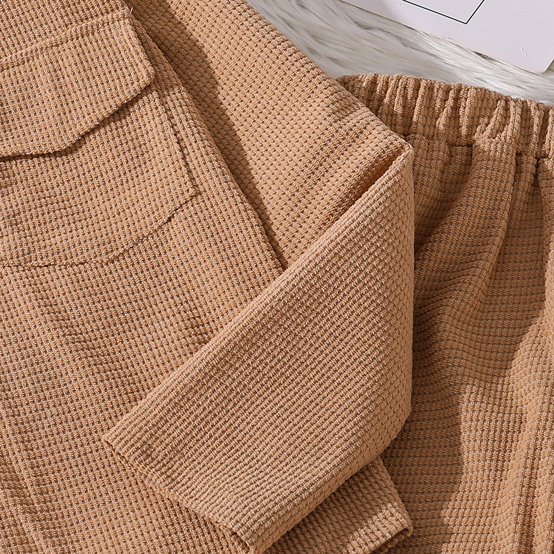 Mädchen Zweiteiler Set Mit Langarmshirt Und Hose Für Herbst Winter_voghion.com