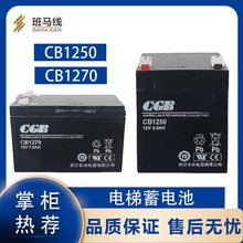 电梯应急电源CGBCB1250杭西奥松闸救援装置1270武汉长光12V蓄电池