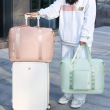 润晖轻尚折叠旅行包大容量收纳袋可套拉杆箱手提包多功能手提袋