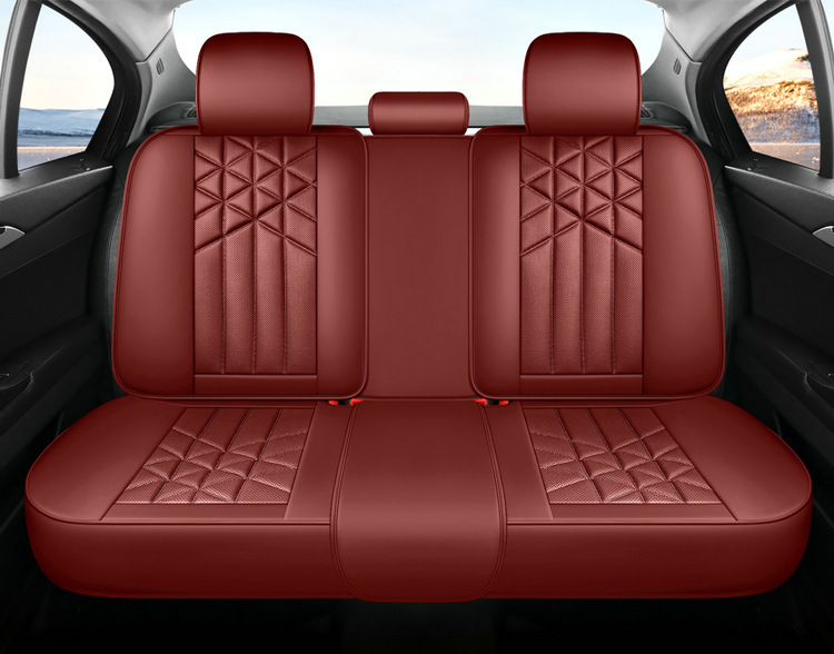 23 Years New All-Inclusive Nappa Leather Four-Season Universal Car Seat Cushion Seat Cover Physical Wholesale Cross-Border Amazon