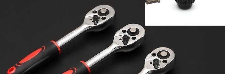 46-piece set of small ratchet wrenches, repair tool set, combination car repair socket, screwdriver, home appliance repair