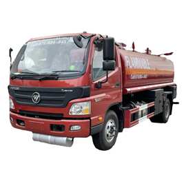 出口8-10立方福田欧马可加油车厂家直销 运油车 油罐车价格 图片