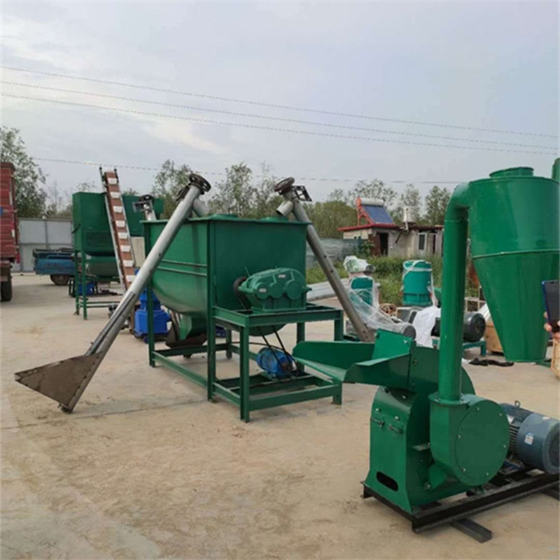 210饲料颗粒机 畜牧养殖牛羊饲料机 玉米秸秆混合制粒机外贸订单