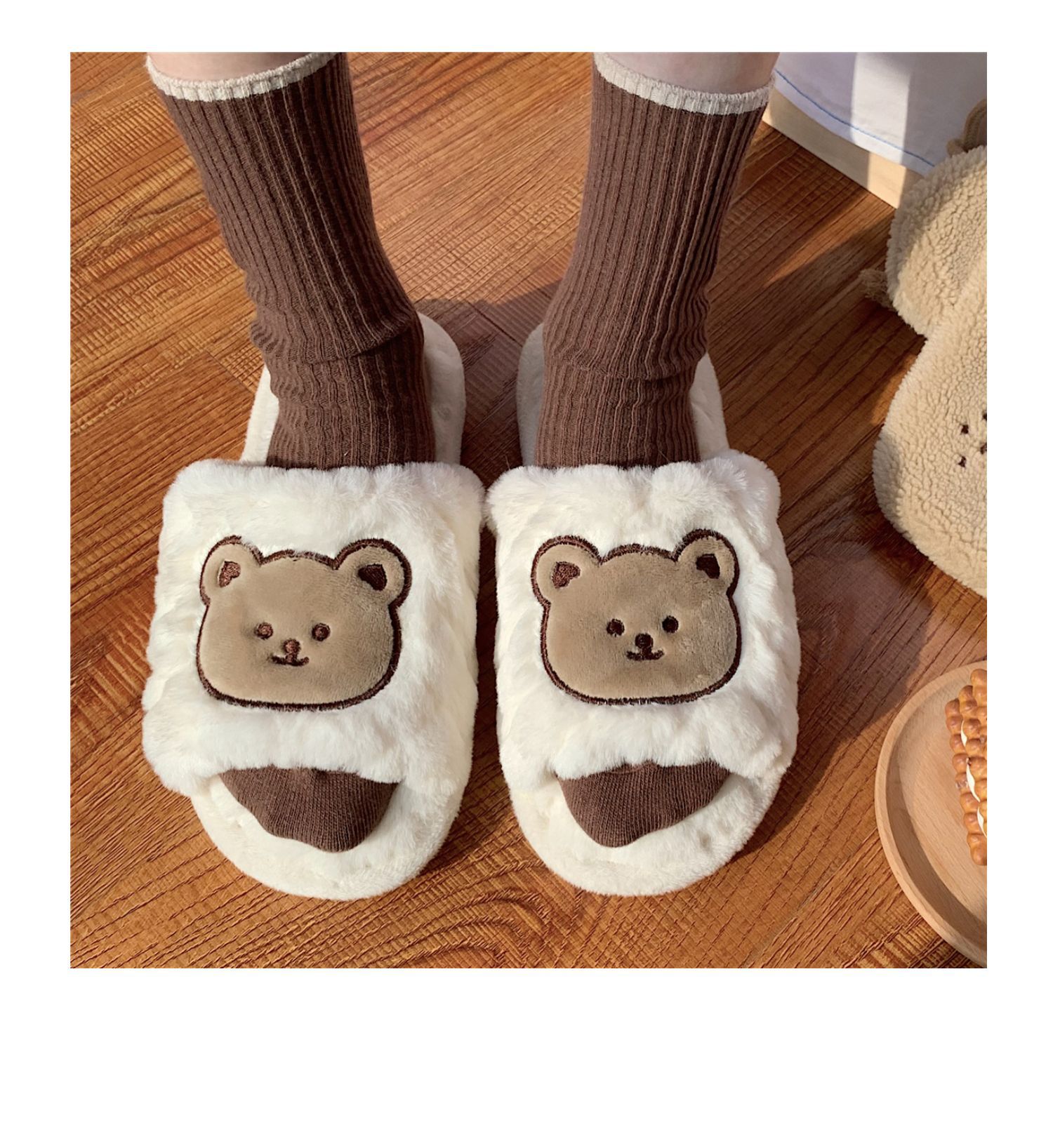 Women's Fashion Animal Open Toe Slides Slippers display picture 1