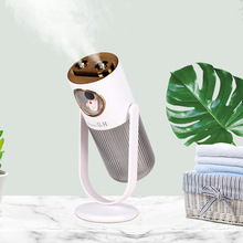 新款雙噴加濕器魔影usb小型空調房增濕雙噴頭噴霧器 humidifier