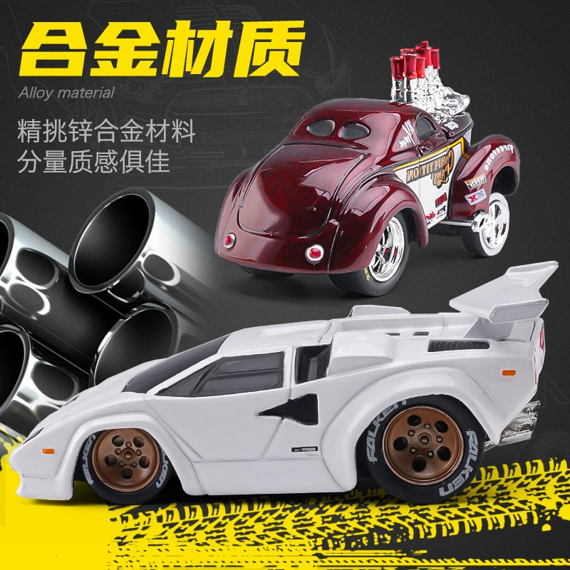 Мечту Small alloy car, realistic car model, minifigure