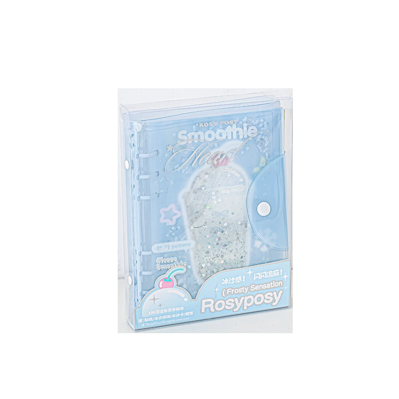 Розовый Soft Surger FROSTY Bingbing Handbook высоко-ценная страница студента PVC обложка блокнот