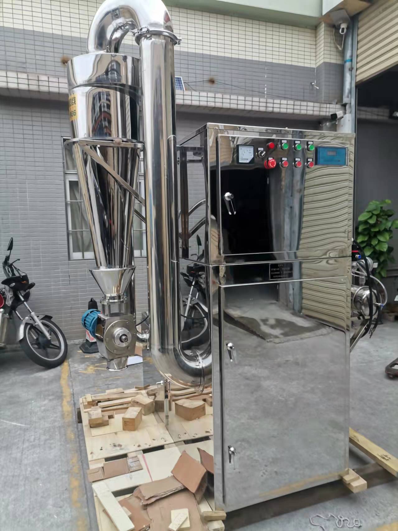 不锈钢旋风除尘粉碎机五谷杂粮磨面机辣椒调味料三七药材磨粉机