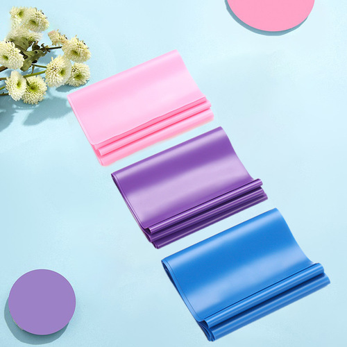 Elastic band fitness female resistance band strength training yoga band tension band open shoulder back stretch elastic rope