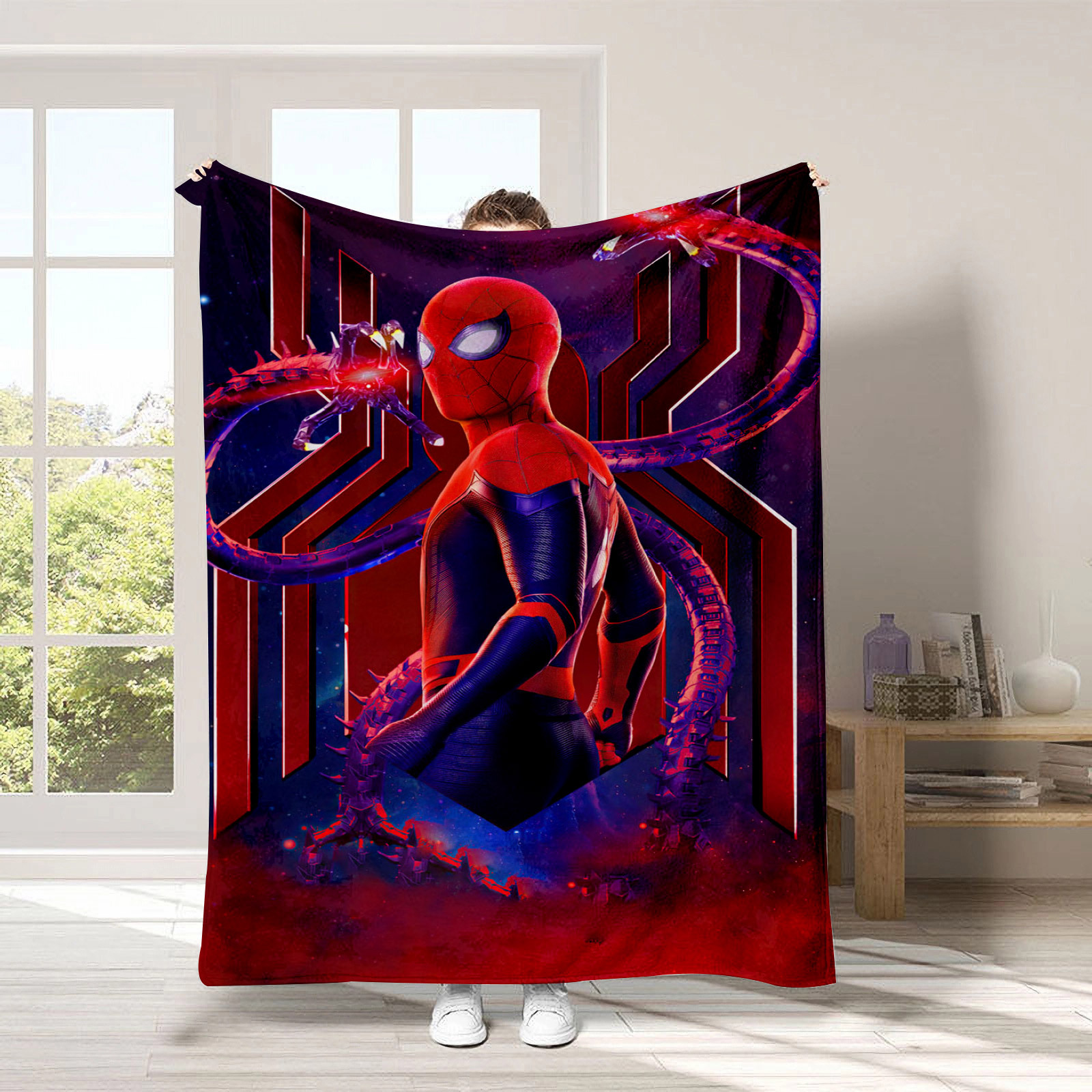Nuevos productos Spider-Man - Marvel Avengers mantas sofá acondicionado mantas engrosadas mantas impresas fabricantes