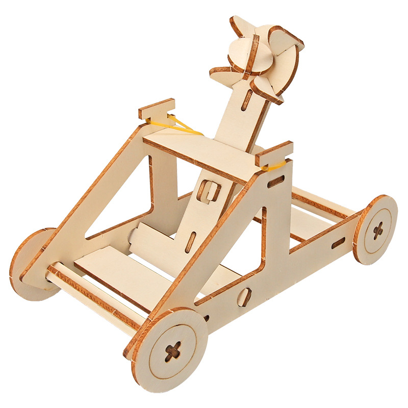 Ciencia y Tecnología pequeña producción catapulta diversión DIY primaria y secundaria física vapor experimento científico material paquete invención al por mayor