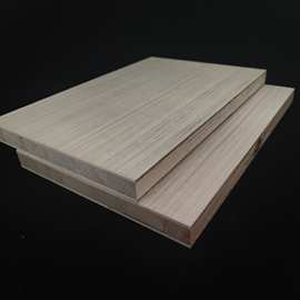 松木抗变形板表面贴科技木皮按规格定制松木柜门板保证不变形