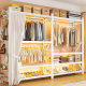 Shelf Simple Cloakroom Hanger Household Multi-functional Open Wardrobe Bedroom Multi-layer Floor Storage Rack