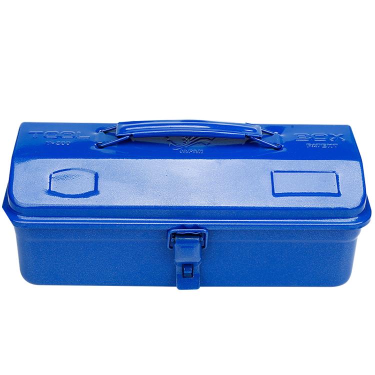 Caja de herramientas de hardware portátil, caja de almacenamiento doméstica multifuncional, reparación automotriz, caja vacía de hoja de hierro grande y pequeña