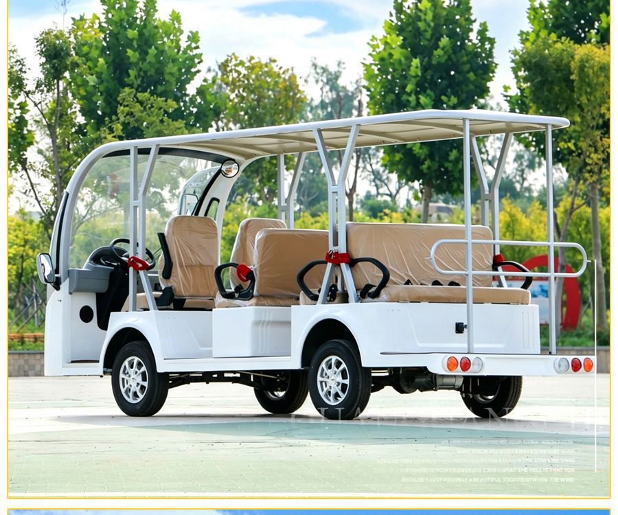 8-14 Seat Electric Sightseeing Car for Tourist Attractions, Sightseeing Vehicles for Scenic Spots, Electric Shuttle Buses for Tours