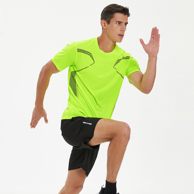 Verano hombres y mujeres mismo traje deportivo casual corriendo ropa de secado rápido suelta más tamaño transpirable de dos piezas TikTok caliente