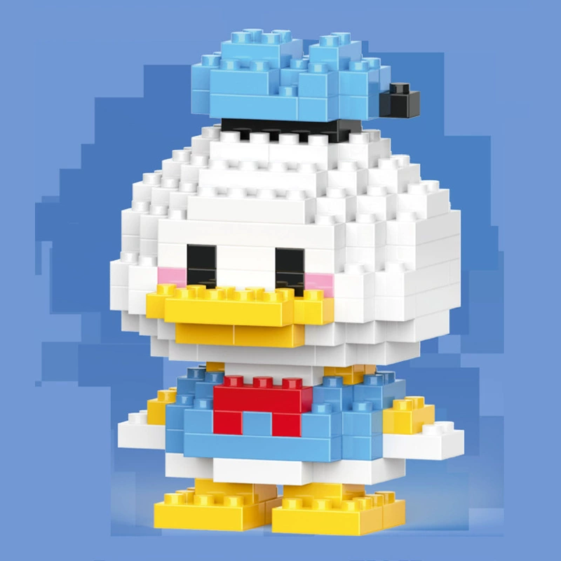 Мультяшный мини-кирпич конструктор (Lego) 16-модельная коллекция, набор подвесок из разных кукол, 128–241 шт.