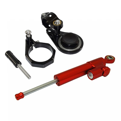 Motorcycle frame – head buffer - red