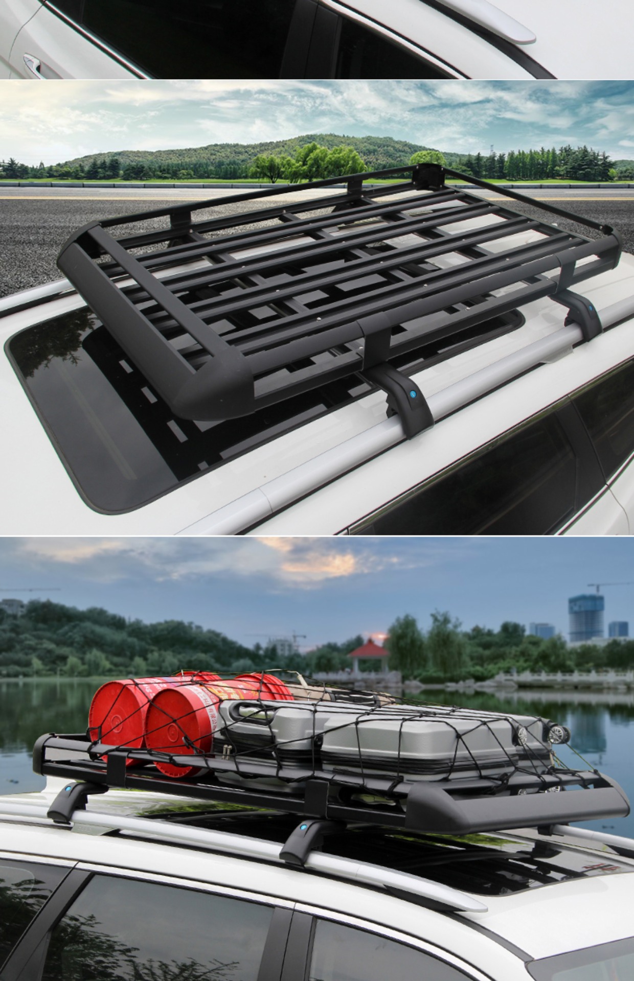 Car roof rack suv universal car travel frame rack special luggage frame basket roof rack change wholesale