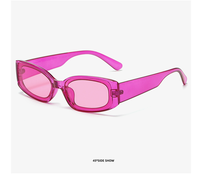 Décontractée Style Simple Couleur Unie Pc Carré Plein Cadre Femmes De Lunettes De Soleil display picture 8