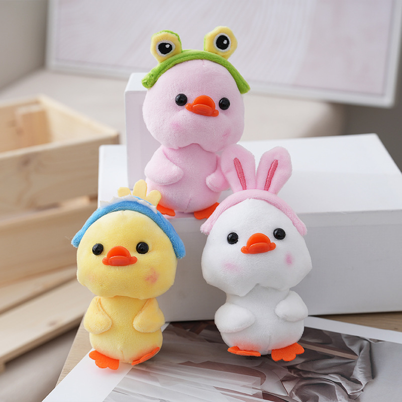 New Little Duck Plush Pendant Duck Doll Toy Mix and Match Cute Little Girl Bag Pendant Kidsren
