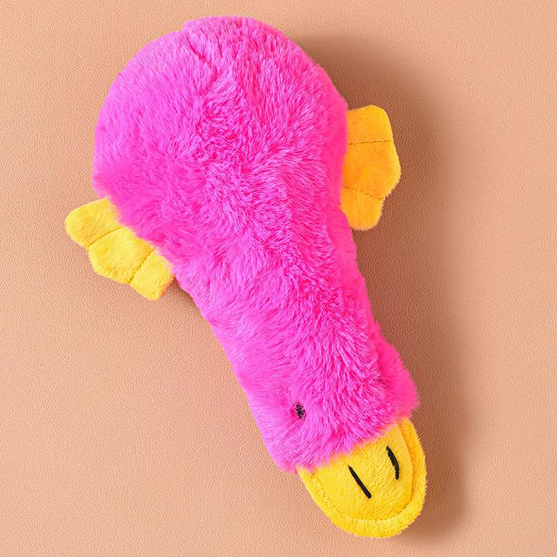 PP 벨벳 오리 로즈 레드