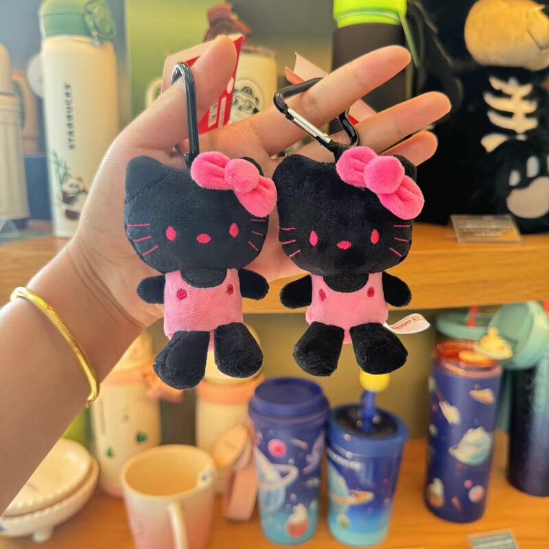 漫画アニメサンリオコーデュロイカーリーフリース KT 猫キーホルダーペンダント人形女の子バックパックペンダント|undefined