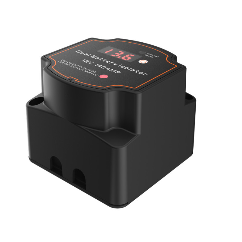 Transfronteriza Inteligente de Doble batería aislador traje de relé con LED voltímetro 12V140A batería Aislador