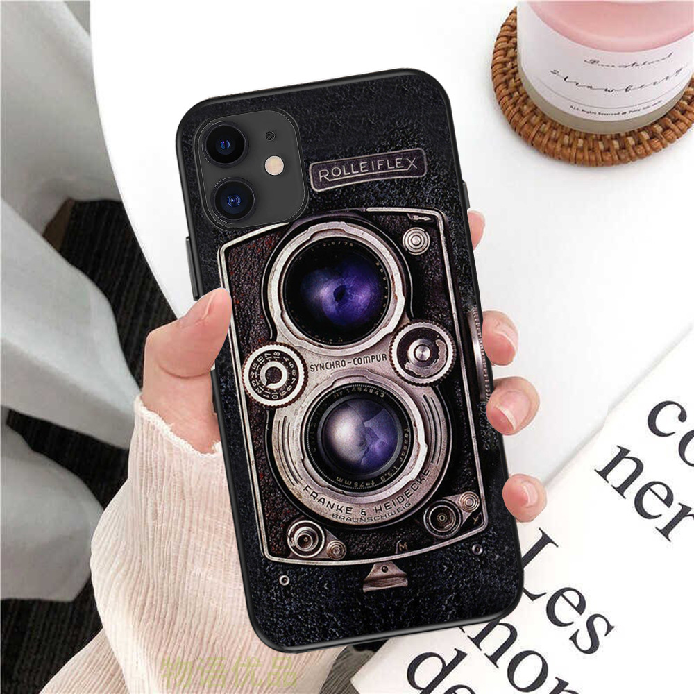 40g Weight iPhone Applicable Brands Phone Cases Classification tpu Material Recorder, Tape Pattern Retro, Classic Style Style Tpu Recorder Tape Retro Classic Style Phone Cases Phone Accessories 5