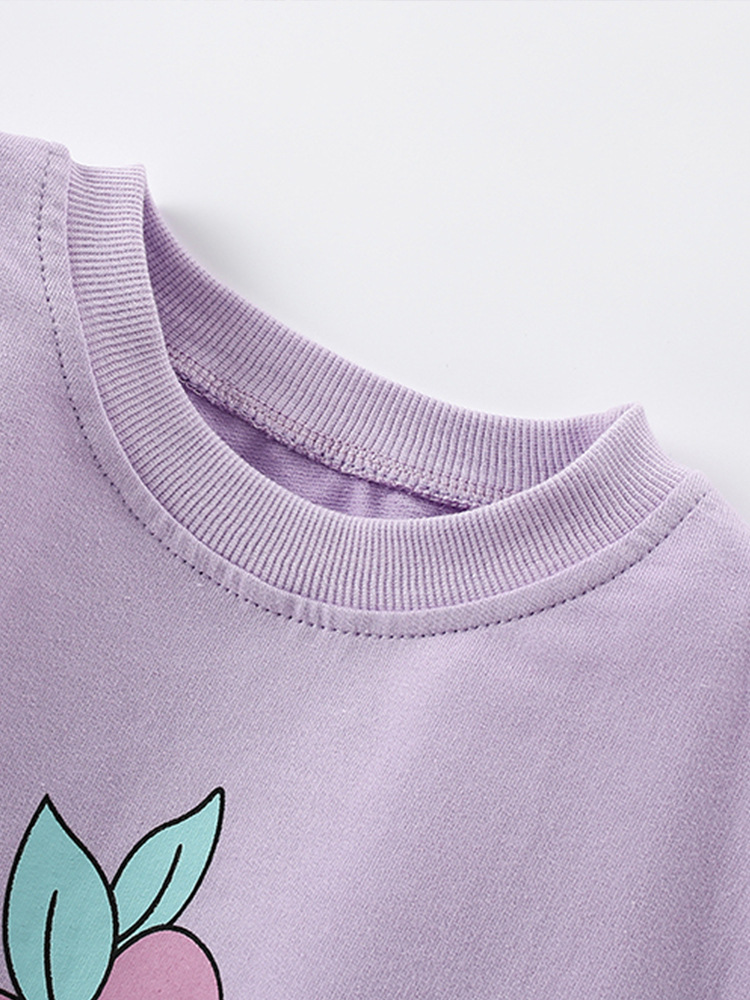 Malwee niñas chaqueta de invierno y otoño chaqueta de estilo extranjero Europa y los Estados Unidos chaqueta de niños de media edad Casual camisa de cuello redondo ropa infantil de manga larga