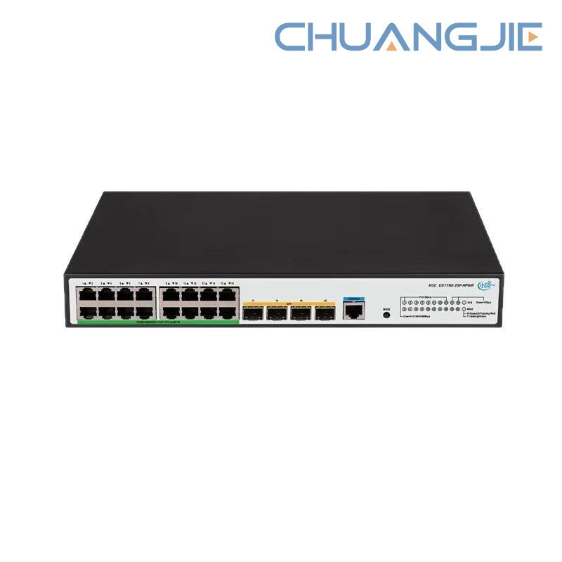 Коммутатор доступа POE H3C US1750-20P-HPWR 185Вт 16 Гбит/с электрический + 4 Гбит/с оптический