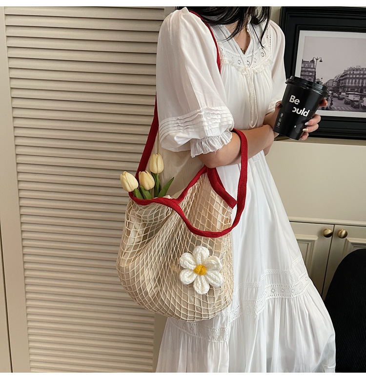 Trendy, casual, simple, high-quality and fashionable large-capacity tote bag 2025 Summer new style, stylish women's single-shoulder bag, trendy undefined
