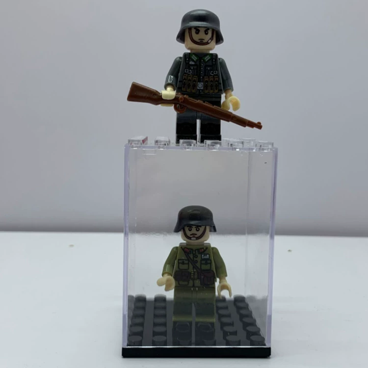 Lego, конструктор, деревянный человечек, минифигурки с аксессуарами, подставка, система хранения, игрушка, мелкие детали