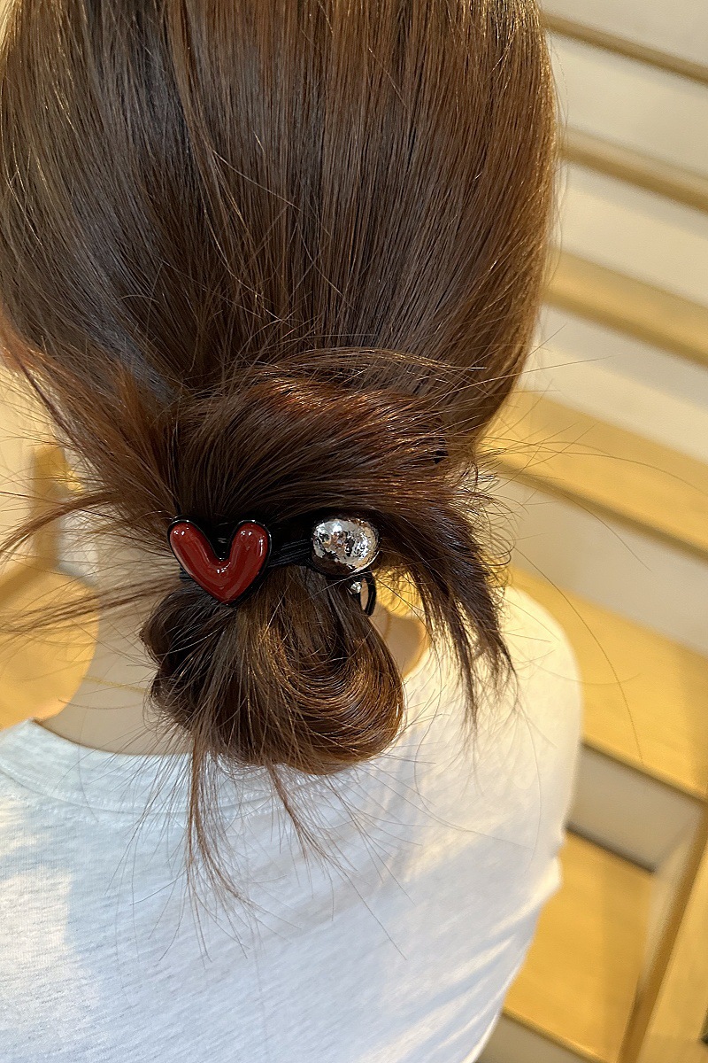 Daily Occasion Casual Women's Heart Shape Alloy Hair Tie