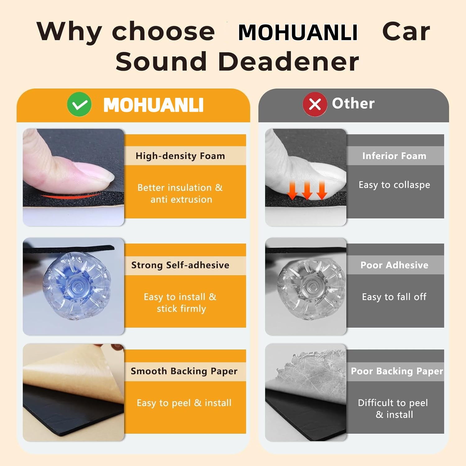 Cross-Border Car Sound Insulation Cotton Silencer Pad Car Engine Hood Hood Sound Insulation Cotton Foreign Trade Hot Model