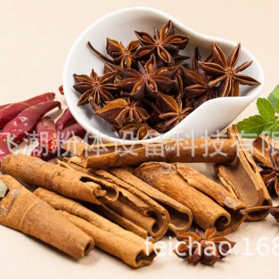 八角 调味香料 八角茴香科 味香甜 八角果 液氮式低温打粉机