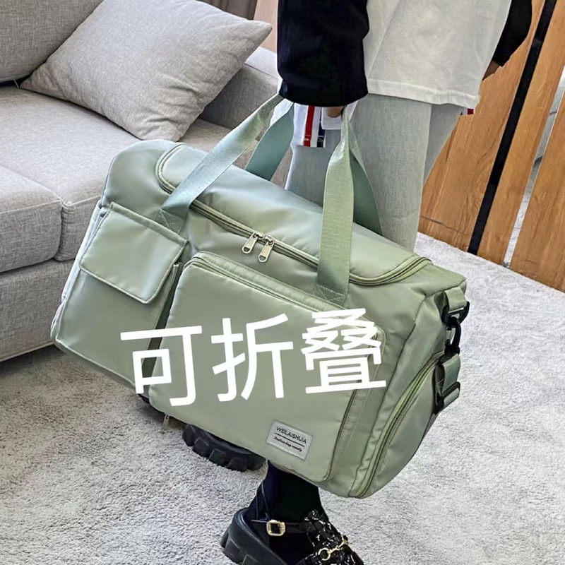 卸売り新型大容量短距離旅行袋乾湿分離フィットネスバッグ水泳バッグ手提げ荷物バッグ折り畳み可能|undefined
