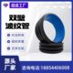 hdpe double-wall corrugated pipe sewage pipe municipal polyethylene sewage corrugated pipe steel belt reinforced spiral pipe carat