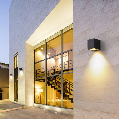 Cross-border outdoor waterproof wall lamp villa exterior courtyard decorative lamp balcony corridor hallway mailbox single head throw light