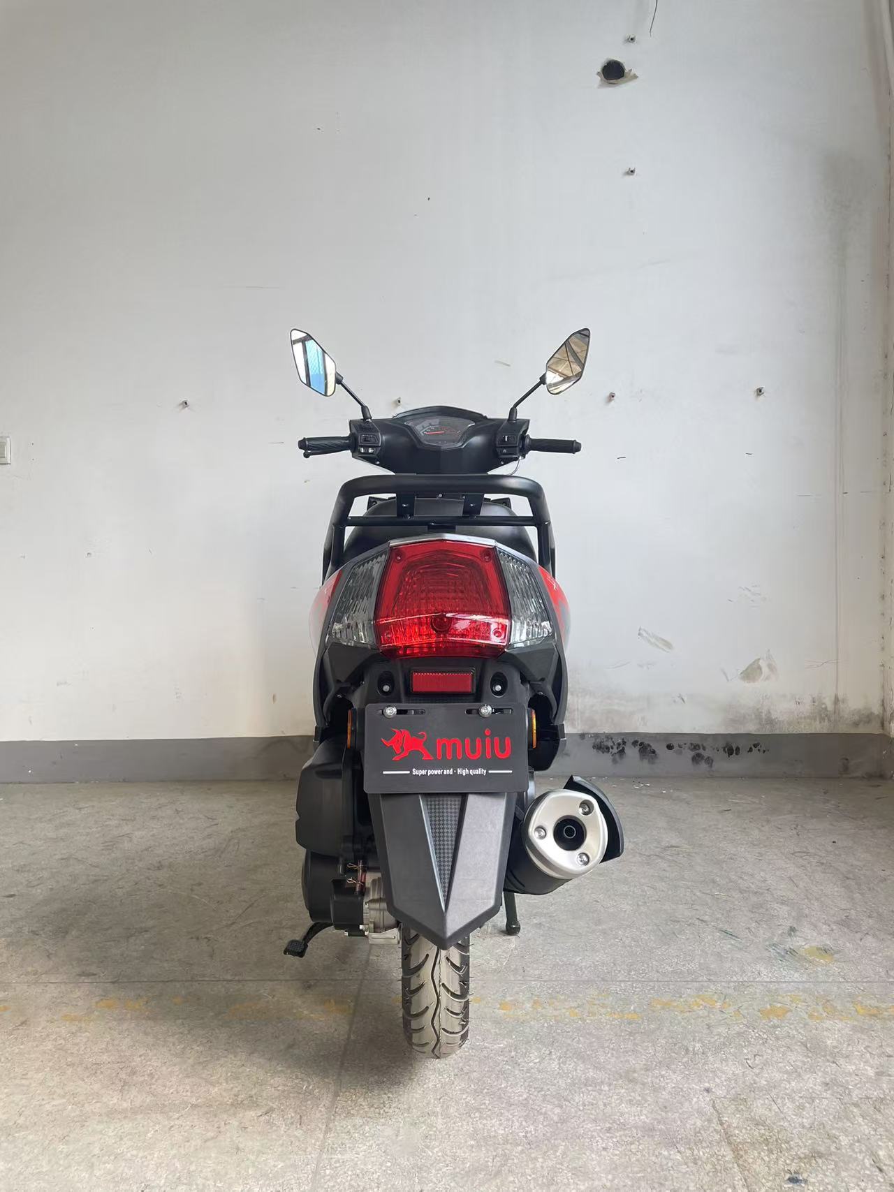Motorcycle Scooter Wolf Warrior 3 Fuel-Powered Cool Scooter Two-Wheeled Fuel Vehicle 125Cc Cross-Border Foreign Wholesale