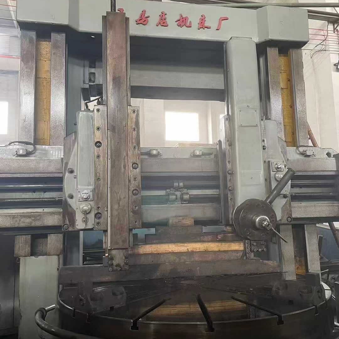 处理二手瓦房店C5225-1立式车床车削直径2.5米承重:10t
