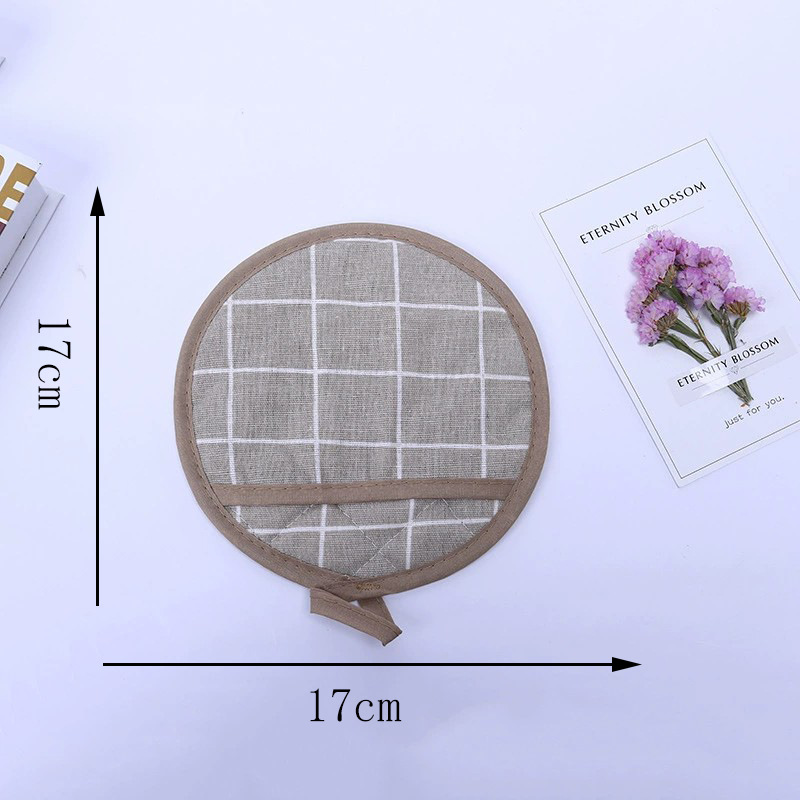 35g Weight Table Mat Kitchen and drinking utensils Indoor Occasion cotton and linen Material Stripe Pattern Casual Style Casual Stripe Cotton And Linen Table Mat 无