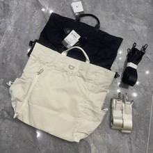 2024斜跨北字母抽绳水桶包女 时尚休闲斜跨单肩包双肩包一件代发