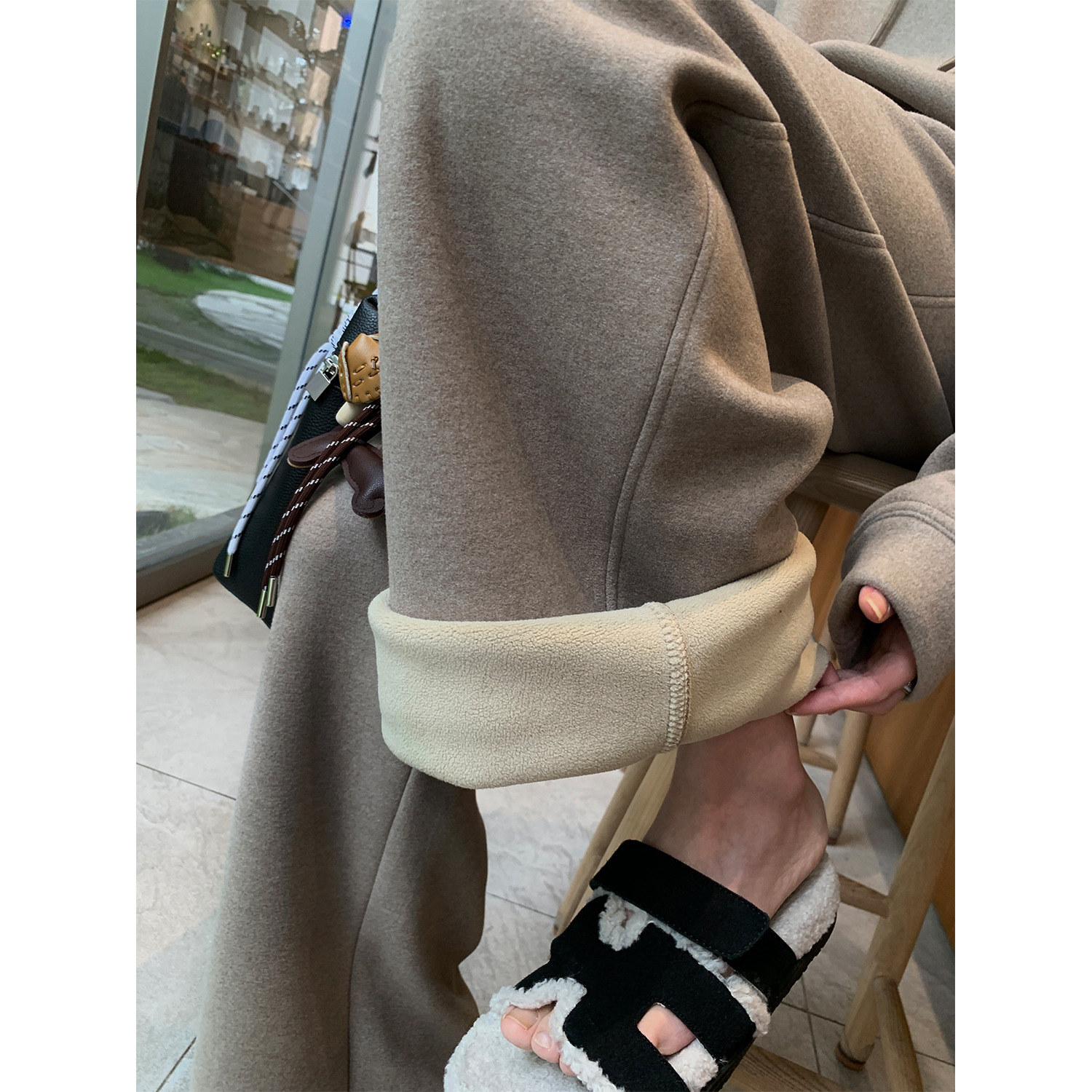 11229 oatmeal sweatpants (plus fleece)