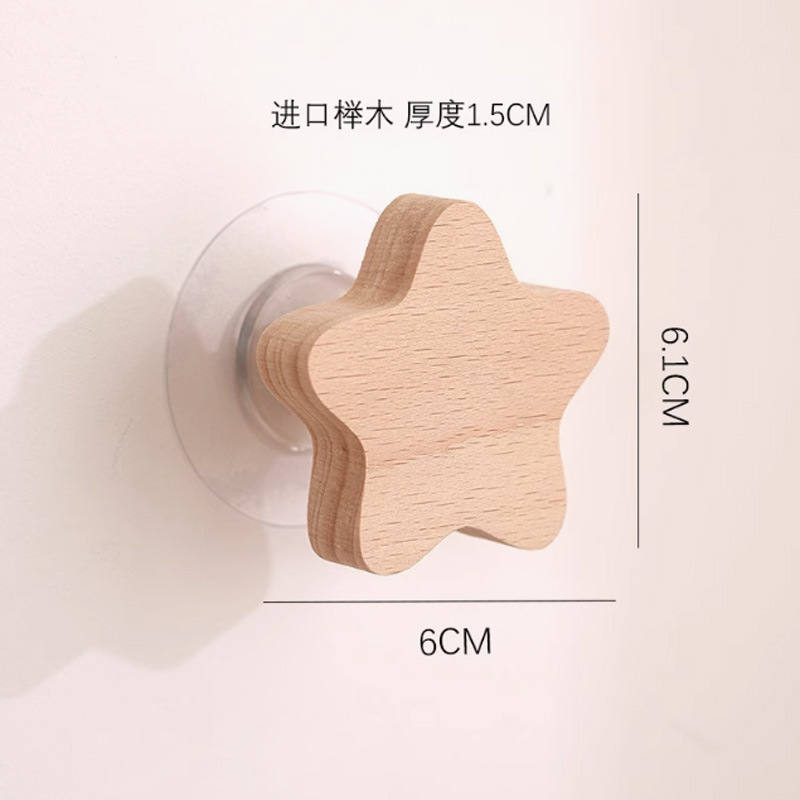 Gancho de ropa-estrellas de haya