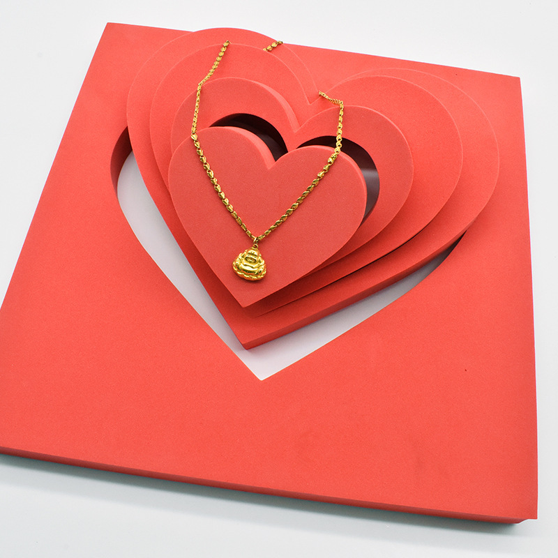 Foam EVA Product Shooting Props Jewelry Photographing Love Tanabata Lover Posing Ornaments Background Cosmetics